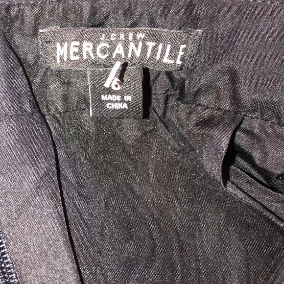 J Crew Mercantile size 6 black wool pencil skirt - Picture 5 of 10